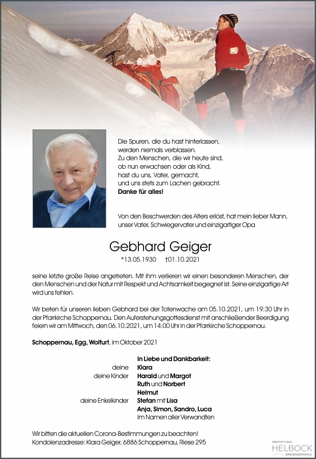 Gebhard Geiger